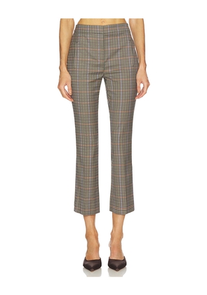 Veronica Beard Arte Pant in Brown. Size 10. Also in 2, 4, 6, 8.