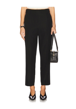 Vince Mid Rise Utility Tab Easy Pull On Pant in Black. Size L. Also in M, S, XS, XXS.