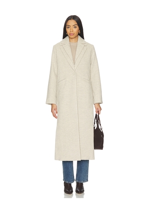 Unreal Fur Malta Coat in Cream. Size M. Also in XS, S, L.