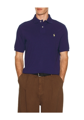 Polo Ralph Lauren Short Sleeve Mesh Polo in Royal. Size L. Also in M, S, XL/1X, XXL/2X.