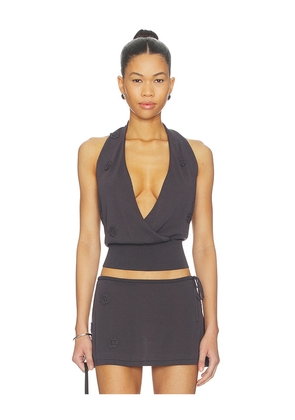 With Jean Pammy Top in Charcoal. Size M. Also in S, XXS, XS, L, XL.