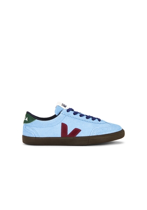 Veja Volley Sneaker in Blue. Size 38. Also in 37, 39, 40.