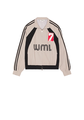 Wish Me Luck Runners Club Long Sleeve Shirt in Black, white. Size M. Also in S, L.