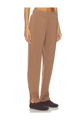 Varley The Slim Zip Hem 29.5 Pant in Brown. Size S. Also in XS.