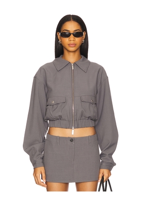 With Jean Monroe Jacket in Grey,Charcoal. Size M. Also in L, S, XL, XS, XXS.