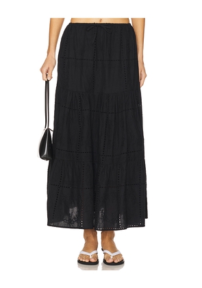 WeWoreWhat Midi Pull On Skirt in Black. Size M. Also in L.