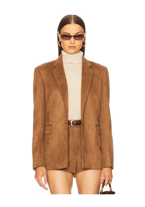 Zuleyha Kuru Denny Jacket in Brown. Size 38. Also in 36, 40, 42, 44.