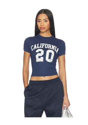 superdown Arianah Tee in Navy. Size L. Also in XXS, XS, S, M, XL.