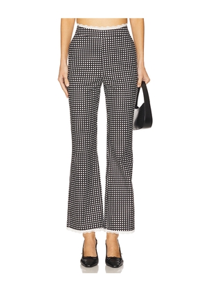 WeWoreWhat Crop Straight Pant in Black. Size 00. Also in 0, 10, 2, 4.