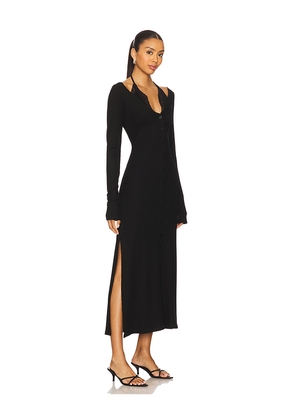 Vaillant Bradigan Long Sleeve Dress in Black. Size 38. Also in 36, 40.