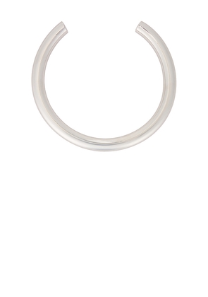 Uncommon Matters Aurum Collier in Metallic Silver.