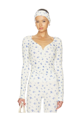 WellBeing + BeingWell Mason Top in Cream. Size M. Also in XXS, XS, S, L, XL.