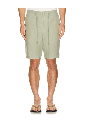 Vince Drawstring Short in Green. Size L. Also in M, S, XL/1X, XXL/2X.
