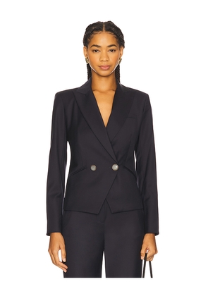 Veronica Beard Cropped Rickie Dickey Jacket in Navy. Size 4. Also in 2, 8.