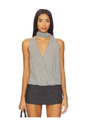 With Jean Vivi Top in Grey. Size M. Also in S, XXS, XS, L.