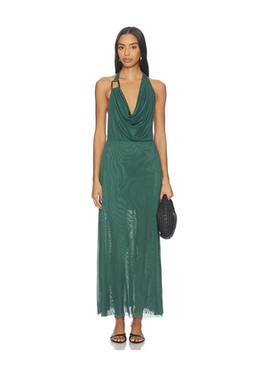 Vix Swimwear Caylle Long Dress in Green. Size M. Also in XS, S, L.
