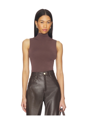 Wolford Viscose String Bodysuit in Chocolate. Size M. Also in XS, S, L.