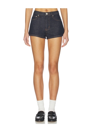 superdown Fleure Denim Short in Navy. Size 23. Also in 24, 25, 26, 27, 28, 29, 30.