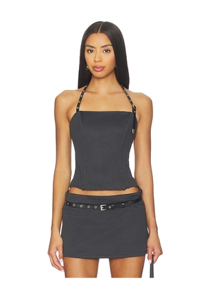 With Jean Iris Top in Black. Size M. Also in S, XXS, XS, L.