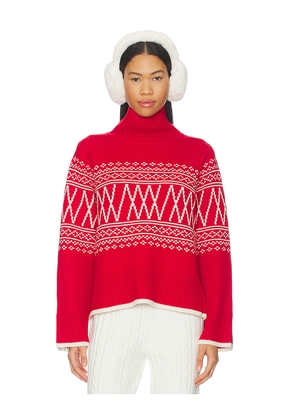 We Norwegians Setesdal Pullover in Red. Size M. Also in XS, S, L.