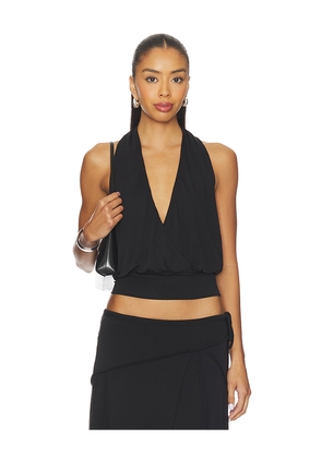 With Jean Sharni Top in Black. Size S. Also in M, L.