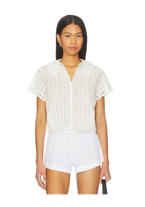 With Jean Perry Top in White. Size M. Also in S, XXS, XS.