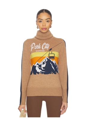 We Norwegians After Ski Sweater in Brown. Size M. Also in S, L.