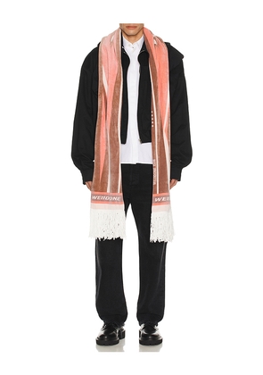 WE11DONE Sporty Scarf Harrington Jacket in Black. Size M. Also in L, XL/1X.