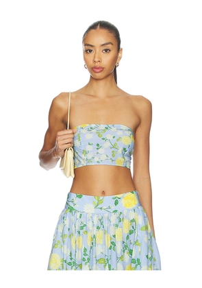 Verandah Bandeau in Baby Blue. Size M. Also in L, S, XL, XS.