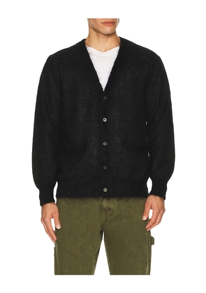 vowels Mohair Cardigan in Black. Size 2. Also in 1, 3, 4.