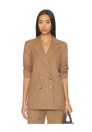 Veronica Beard Rupert Dickey Jacket in Brown. Size 4. Also in 0, 6.