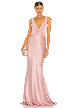 Zhivago Beloved Gown in Blush. Size 2. Also in 8, 10, 12.