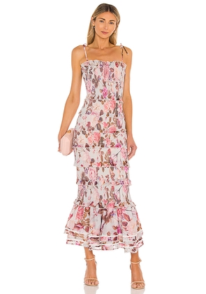 V. Chapman Geranium Dress in Rose. Size 10. Also in 2, 4, 6, 8, 12, 14.