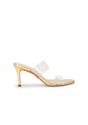Veronica Beard Asha 75 Sandal in Metallic Gold. Size 6. Also in 10, 7, 7.5, 8, 8.5, 9, 9.5.
