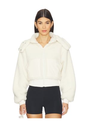 WellBeing + BeingWell Ponderosa Jacket in Ivory. Size M. Also in XS, S, L, XL.