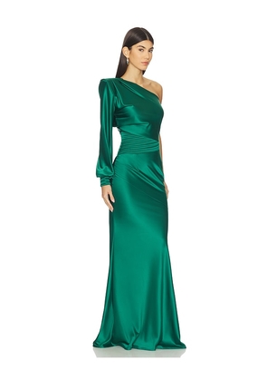 Zhivago Don't Look Now Gown in Green. Size 4. Also in 6.