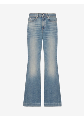 MCQUEEN - Narrow Bootcut Denim Trouser - Item 834150QMAC44164