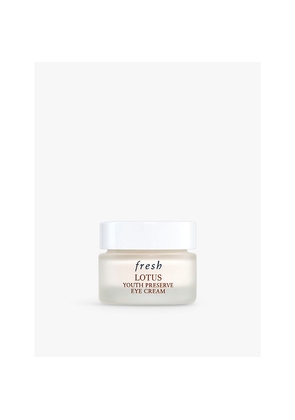 Fresh Lotus Youth Preserve Depuffing Eye Cream 15ml