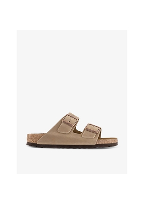 Womens Birkenstock Arizona Two-Strap Faux-Leather Sandals