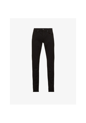 Mens Paige Federal Slim-Fit Straight-Leg Stretch-Denim Jeans