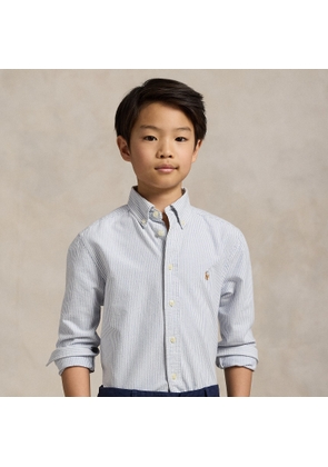 Striped Cotton Oxford Shirt