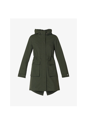 Womens Sweaty Betty Stride Oversized Waterproof Parka Jacket