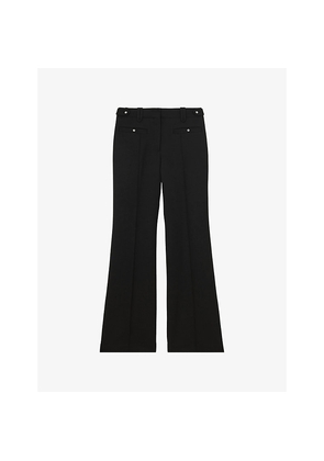 Womens Reiss x Atelier Athena Flared Wool Trousers