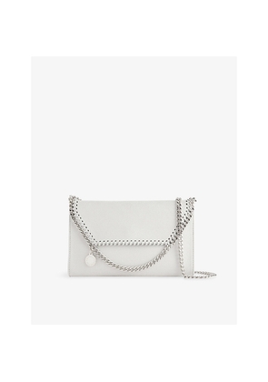 Womens Stella Mccartney Falabella Woven Wallet With Chain