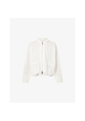 Womens CFCL Milan Cotton-Blend Hoodie Jacket