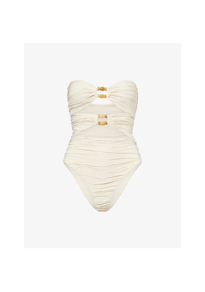 Womens Devon Windsor Amii Cut-Out Swimsuit