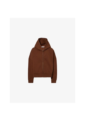 Womens Entire Studios Eternal Zip-Up Cotton Hoody