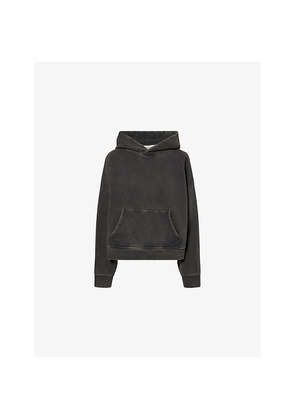 Womens Entire Studios Oversized Boxy-Fit Cotton Hoody