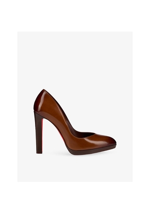 Womens Christian Louboutin Fannylove Alta 120 Leather Pumps