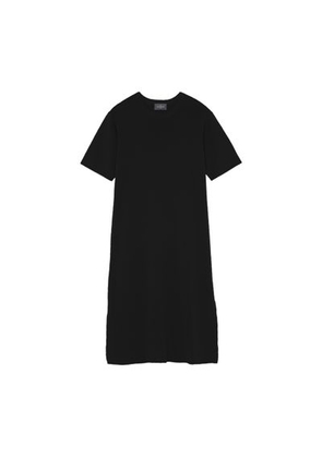 Knitted midi t-shirt dress